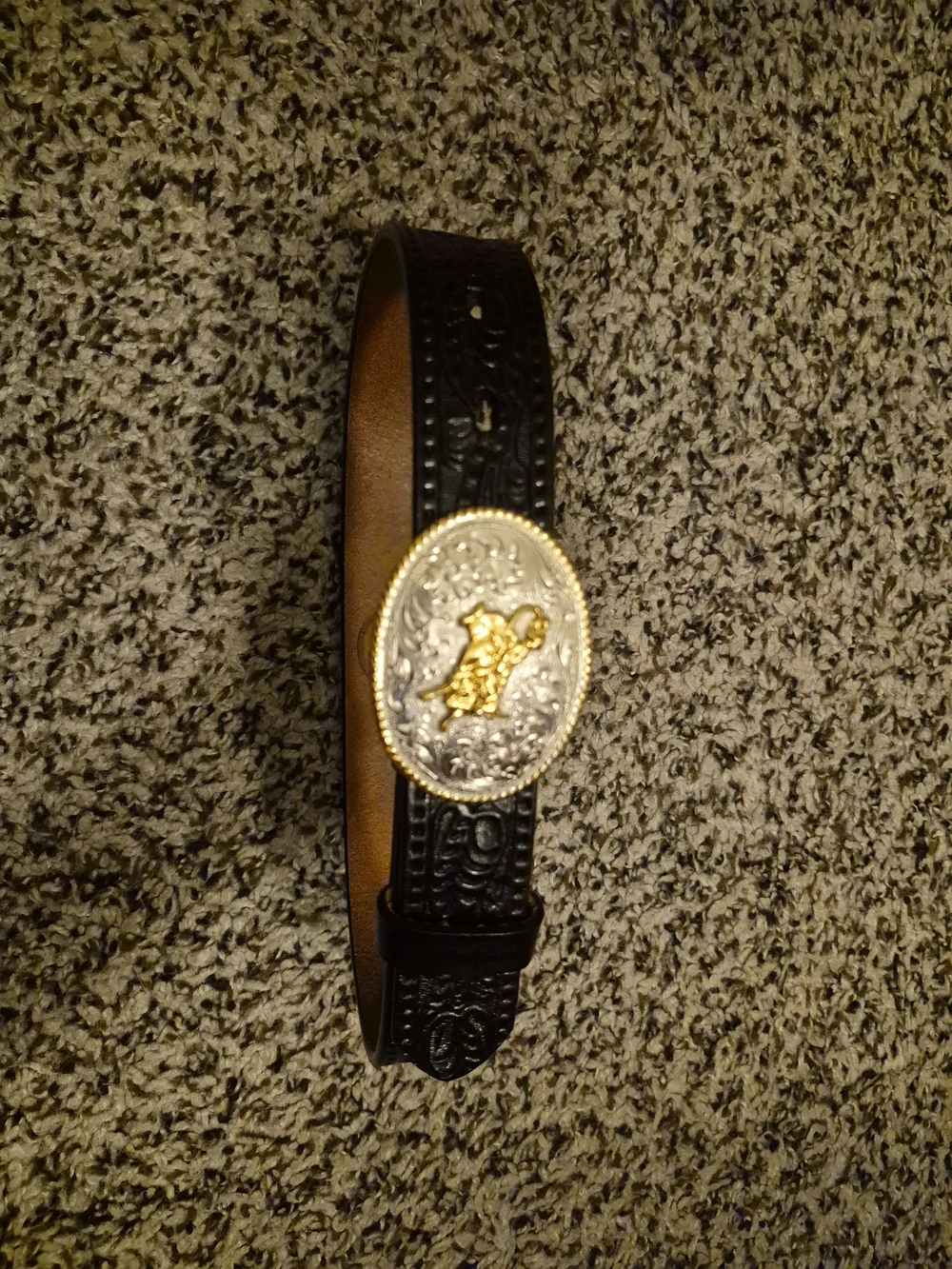 Kids Western Belt With Buckle